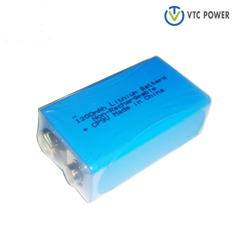 باتری 9 ولت لیتیوم برای نور فلاش، چراغ مشعل، نور LED